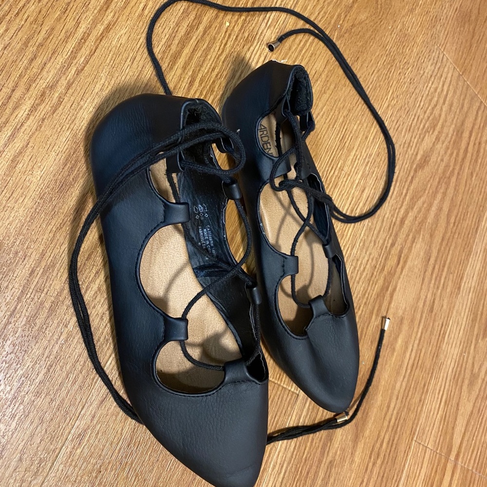 Black flats